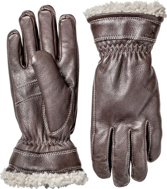 HESTRA DEERSKIN PRIMALOFT BROWN 3 HESTRA DEERSKIN PRIMALOFT BROWN