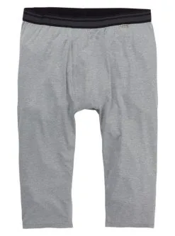 BURTON MID-WEIGHT SHANT BASE LAYER PANTS Monument Heather
