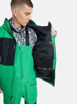 BURTON MEN'S PILLOWLINE GORE-TEX 2L JACKET Clover Green -Snow Kleding Verkoopwinkel 22813101300 10