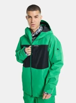 BURTON MEN'S PILLOWLINE GORE-TEX 2L JACKET Clover Green -Snow Kleding Verkoopwinkel 22813101300 4