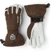 HESTRA ARMY LEATHER HELI SKI 5 Finger Espresso -Snow Kleding Verkoopwinkel 30570 780 1 1