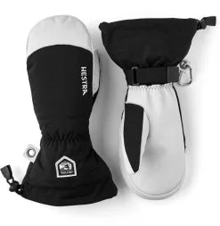 HESTRA ARMY LEATHER HELI SKI MITT Black