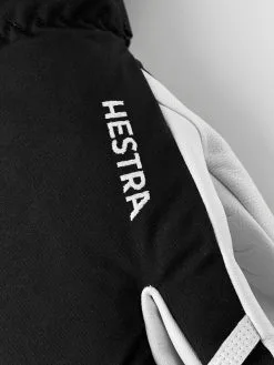 HESTRA ARMY LEATHER HELI SKI 3-finger Black -Snow Kleding Verkoopwinkel 30572 100 3