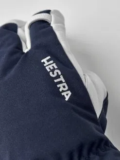 HESTRA ARMY LEATHER HELI SKI 3-finger Navy -Snow Kleding Verkoopwinkel 30572 280 4