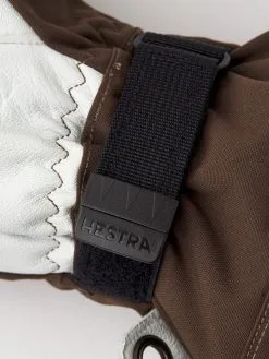 HESTRA ARMY LEATHER HELI SKI 3-finger Espresso -Snow Kleding Verkoopwinkel 30572 780 4