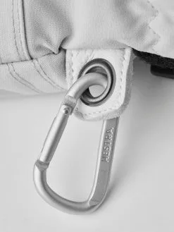 HESTRA HELI SKI FEMALE 5-finger Pale Grey / Offwhite -Snow Kleding Verkoopwinkel 30610 310020 8