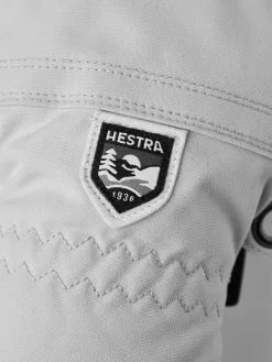HESTRA HELI SKI FEMALE 3-finger Pale Grey / Offwhite -Snow Kleding Verkoopwinkel 30612 310020 2