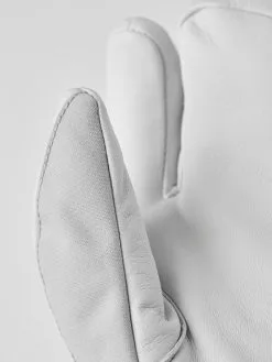 HESTRA HELI SKI FEMALE 3-finger Pale Grey / Offwhite -Snow Kleding Verkoopwinkel 30612 310020 4