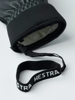 HESTRA ARMY LEATHER WOOL TERRY Grey Black -Snow Kleding Verkoopwinkel 30800 350100 5 1
