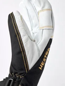 HESTRA ARMY LEATHER GORE-TEX 5 Finger Black -Snow Kleding Verkoopwinkel 31460 100 4