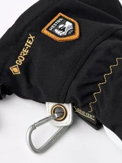 HESTRA ARMY LEATHER GORE-TEX 5 Finger Black -Snow Kleding Verkoopwinkel 31460 100 5