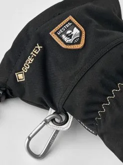 HESTRA ARMY LEATHER GORE-TEX 3 Finger Black -Snow Kleding Verkoopwinkel 31462 100 4