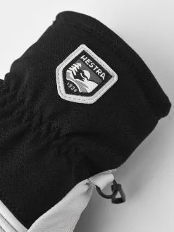 HESTRA ARMY LEATHER COULOIR Black Offwhite -Snow Kleding Verkoopwinkel 460 314c5cf7cd 30310 100020 3 original