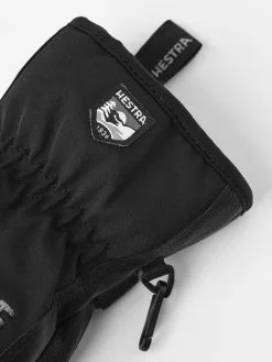 HESTRA ARMY LEATHER SOFTSHELL SHORT Black -Snow Kleding Verkoopwinkel 461 f0a55376b0 30350 100100 5 original