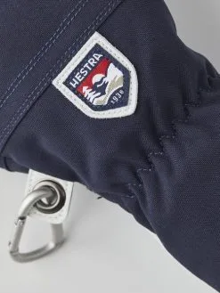 HESTRA ARMY LEATHER HELI SKI JR. 3-FINGER -Snow Kleding Verkoopwinkel 473 1d60705050 30562 280 4 original