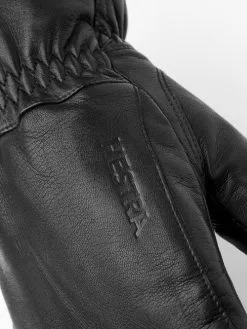 HESTRA LEATHER SWISSWOOL CLASSIC MITT Black -Snow Kleding Verkoopwinkel 495 d0681e6f19 30761 100 3 original