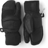 HESTRA LEATHER FALL LINE 3-FINGER Black