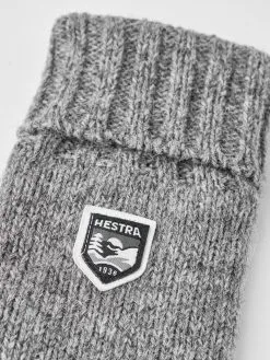 HESTRA BASIC WOOL GLOVE Grey -Snow Kleding Verkoopwinkel 63660 350 2 1
