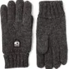 HESTRA BASIC WOOL GLOVE Charcoal
