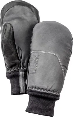 HESTRA OMNI MITT Grey Black