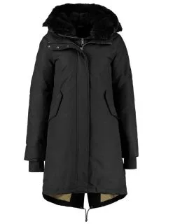 AIRFORCE DOUBLE ZIP FISHTAIL PARKA Black -Snow Kleding Verkoopwinkel airforce double zip fishtail parka hrw0449 1242x1608 927145