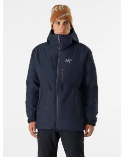 ARC'TERYX BETA INSULATED JACKET Black Sapphire 12 ARC'TERYX BETA INSULATED JACKET Black Sapphire -Snow Kleding Verkoopwinkel beta insulated jacket black sapphire front view