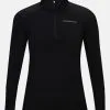 PeakPerformance PEAK PERFORMANCE WOMEN'S MAGIC HALF ZIP Black -Snow Kleding Verkoopwinkel g63083036 050 main