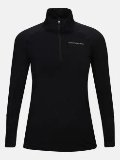 PeakPerformance PEAK PERFORMANCE WOMEN'S MAGIC HALF ZIP Black