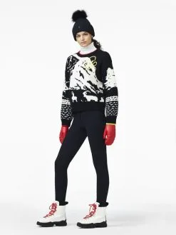 GOLDBERGH ROX KNIT SWEATER L/S Black -Snow Kleding Verkoopwinkel gbl9220223 9000 mv 1920x1920