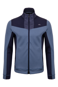 KJUS MEN'S FORMULA MIDLAYER JACKET Steel Blue/Deep Space