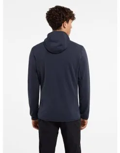 ARC'TERYX KYANITE AR HOODY MEN'S Black Sapphire -Snow Kleding Verkoopwinkel kyanite ar hoody black sapphire back view