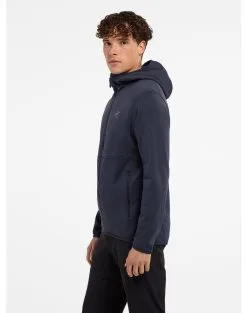 ARC'TERYX KYANITE AR HOODY MEN'S Black Sapphire -Snow Kleding Verkoopwinkel kyanite ar hoody black sapphire side view left
