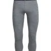 ICEBREAKER MEN'S OASIS LEGLESS Gritstone Heather 2 ICEBREAKER MEN'S OASIS LEGLESS Gritstone Heather -Snow Kleding Verkoopwinkel legless grijs
