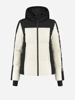NIKKIE LOGO SKI-JAS Cream