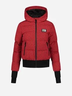 NIKKIE YENTHE SKI JACKET Rough Red