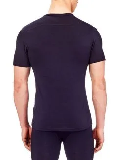 ICEBREAKER MEN'S OASIS SHORT SLEEVE CREWE Black -Snow Kleding Verkoopwinkel oasis short3