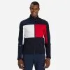 TOMMY HILFIGER X ROSSIGNOL GLOBAL STRIPE FULL ZIP Sky Captain -Snow Kleding Verkoopwinkel rljml12 768 rgb72dpi 02