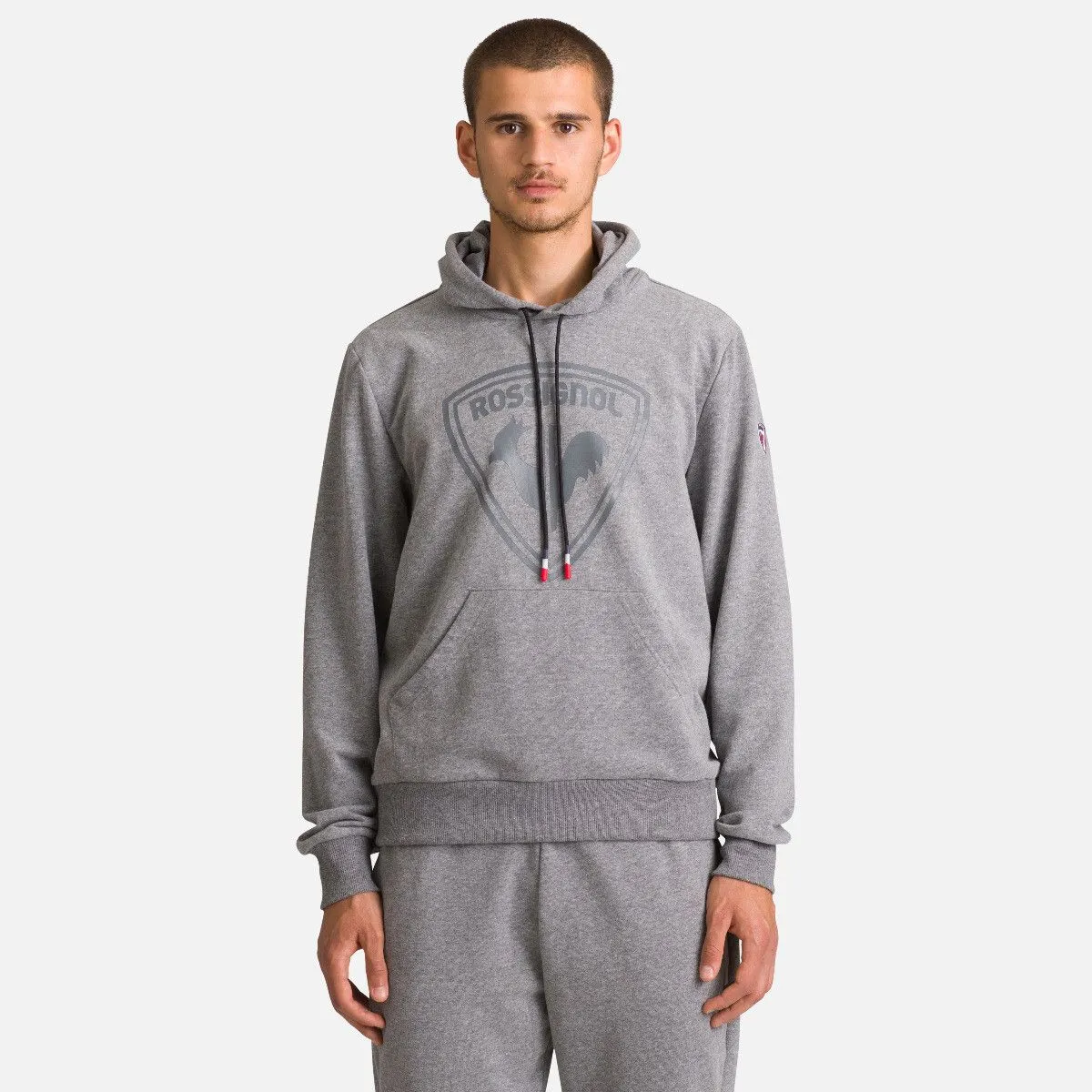ROSSIGNOL LOGO SWEAT HOOD FL Grey 5 ROSSIGNOL LOGO SWEAT HOOD FL Grey - Afbeelding 3