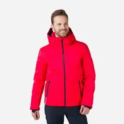 ROSSIGNOL SIGNATURE MERINO DOWN JKT Red