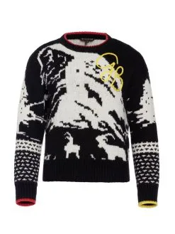 GOLDBERGH ROX KNIT SWEATER L/S Black