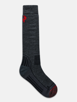 PeakPerformance PEAK PERFORMANCE SKI SOCK Grey Melange Red
