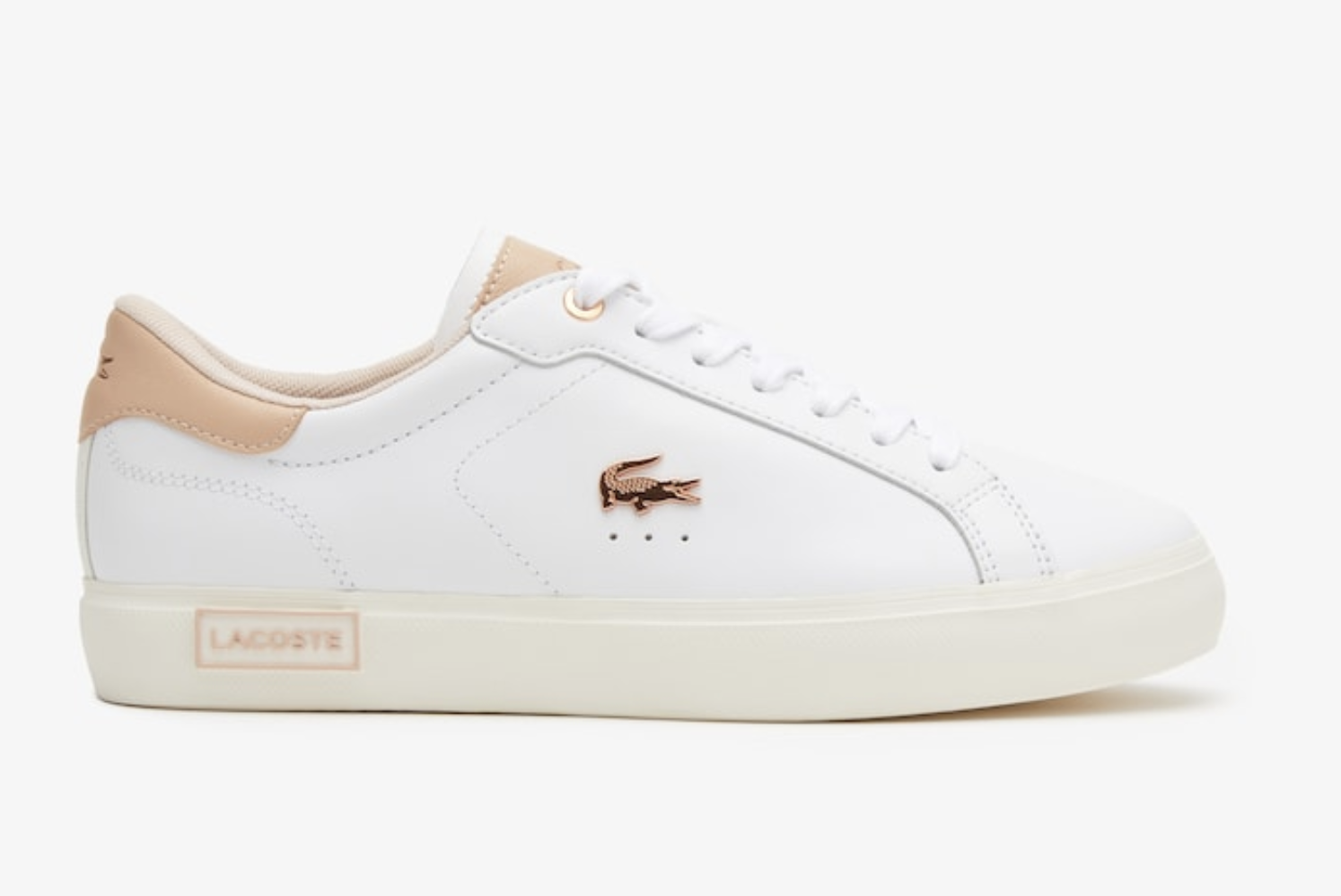 LACOSTE POWERCOURT White / Pink 3 LACOSTE POWERCOURT White / Pink