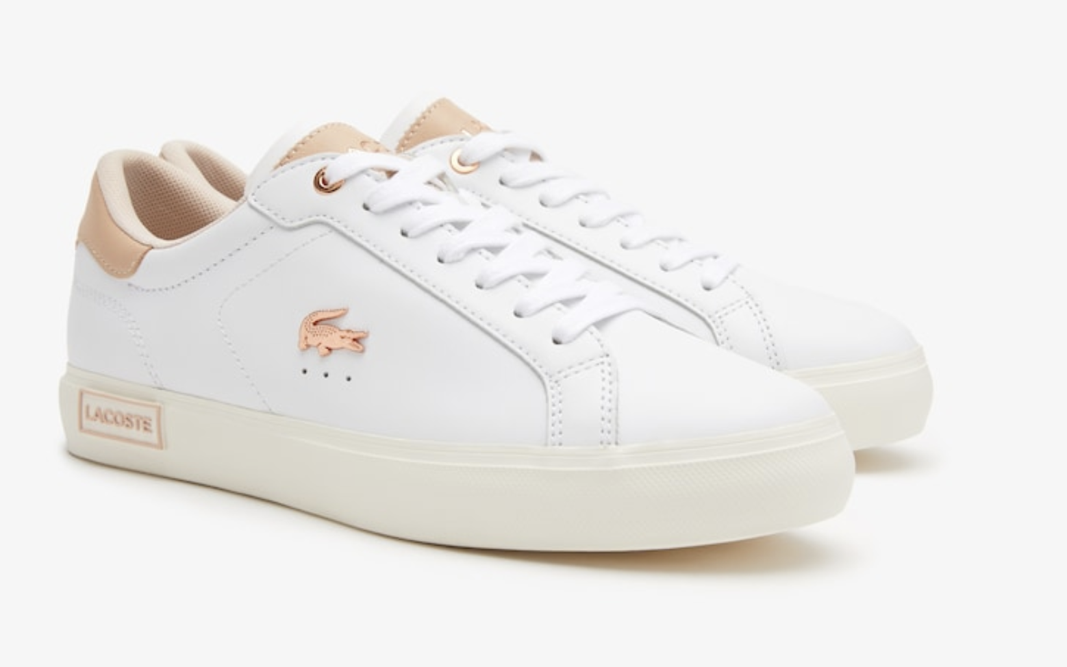 LACOSTE POWERCOURT White / Pink 8 LACOSTE POWERCOURT White / Pink - Afbeelding 6