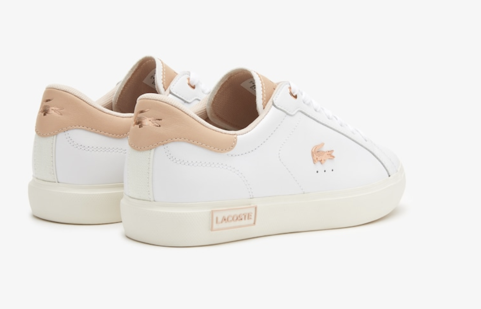 LACOSTE POWERCOURT White / Pink 7 LACOSTE POWERCOURT White / Pink - Afbeelding 5