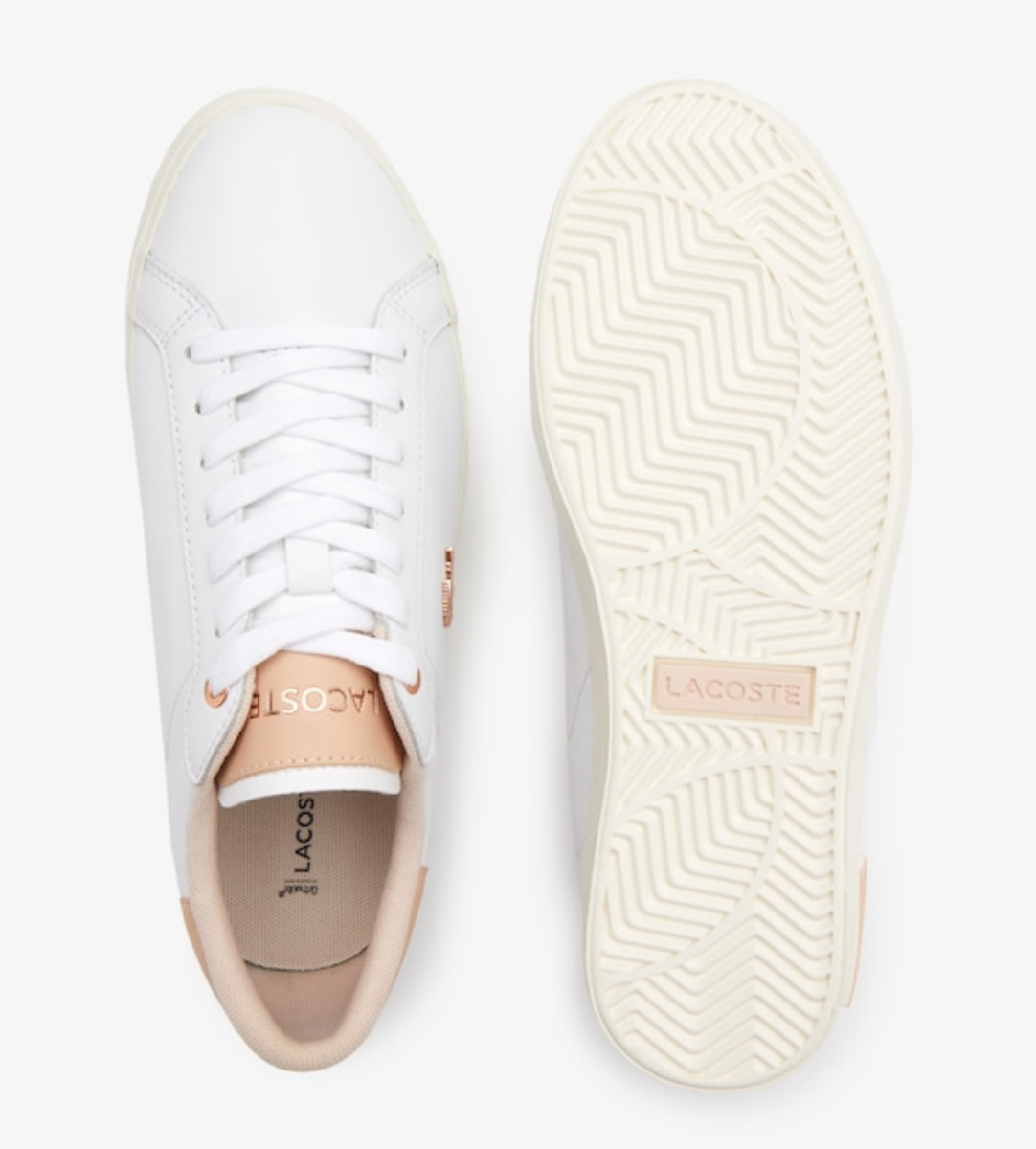 LACOSTE POWERCOURT White / Pink 6 LACOSTE POWERCOURT White / Pink - Afbeelding 4