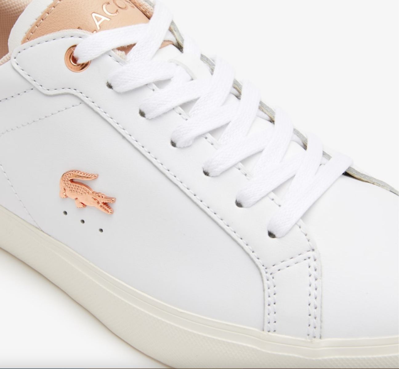 LACOSTE POWERCOURT White / Pink 4 LACOSTE POWERCOURT White / Pink - Afbeelding 2