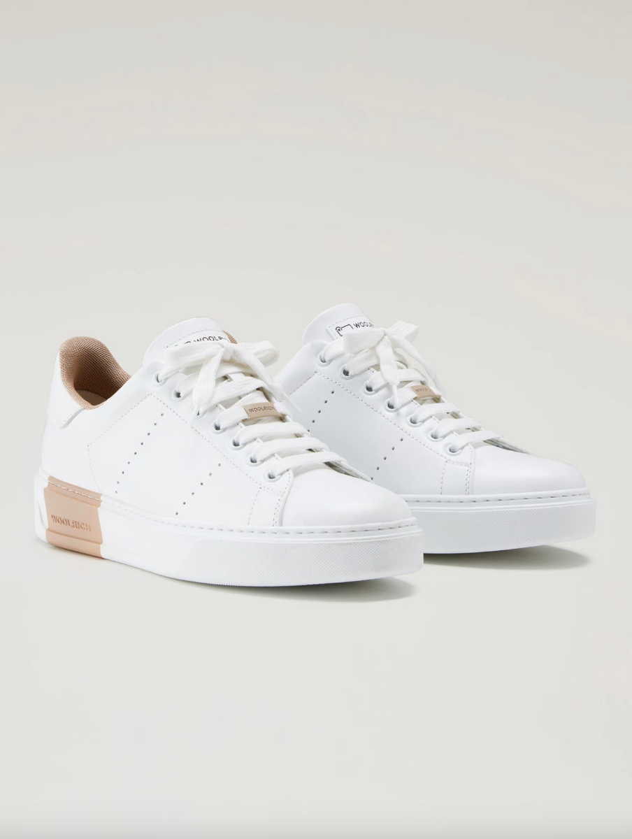 WOOLRICH CLASSIC COURT White Beige 7 WOOLRICH CLASSIC COURT White Beige - Afbeelding 5
