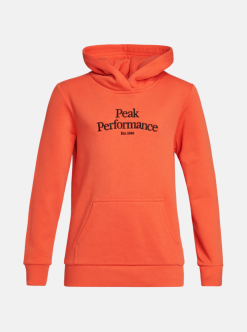 PeakPerformance PEAK PERFORMANCE ORIGINAL HOOD JUNIOR Zeal Orange