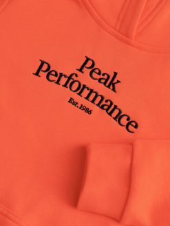 PeakPerformance PEAK PERFORMANCE ORIGINAL HOOD JUNIOR Zeal Orange -Snow Kleding Verkoopwinkel schermafbeelding 2021 09 02 om 16.06.15