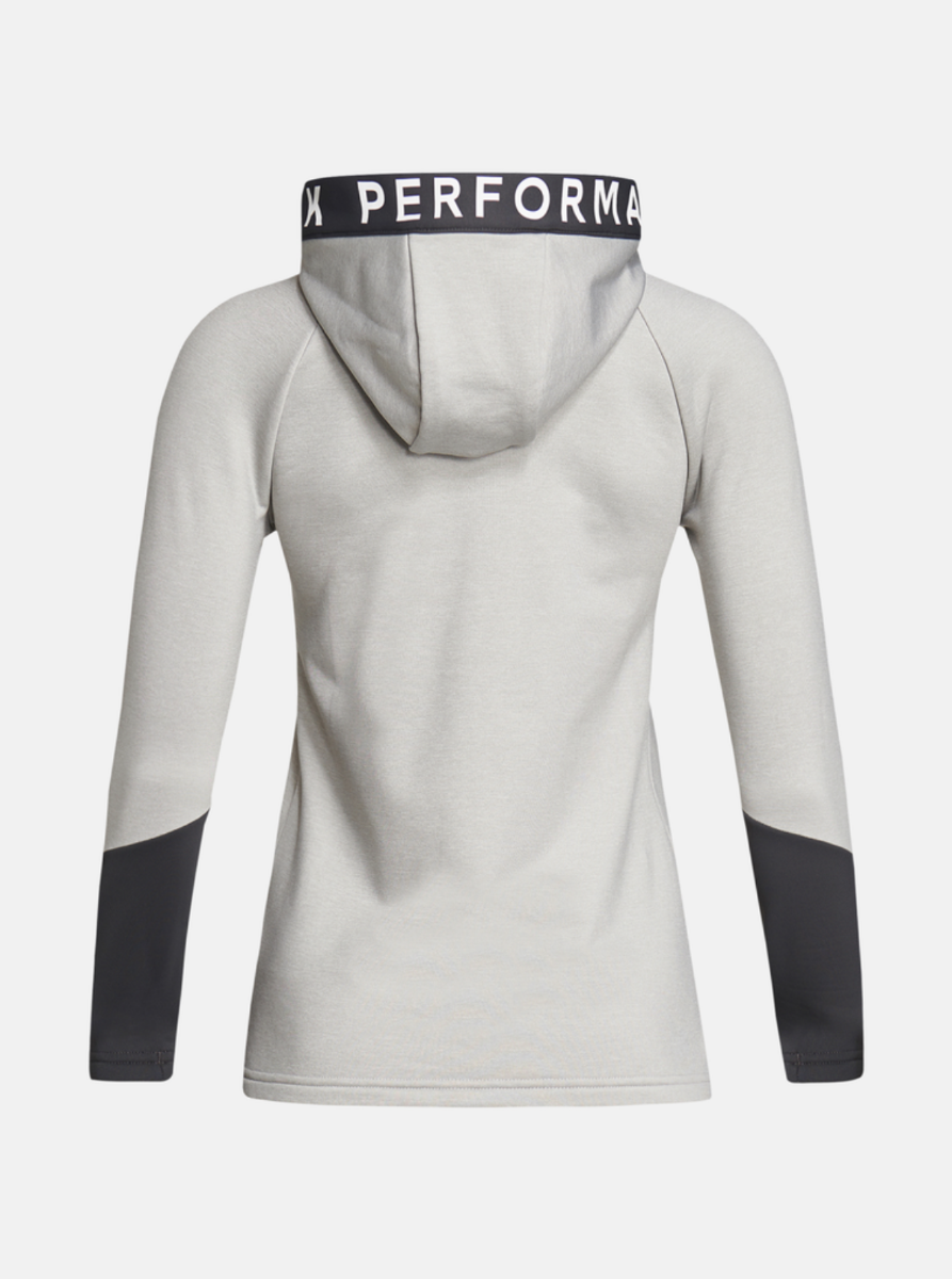 PeakPerformance PEAK PERFORMANCE WOMEN'S RIDER ZIP HOOD Med Grey Melange / Motion Grey 4 PeakPerformance PEAK PERFORMANCE WOMEN'S RIDER ZIP HOOD Med Grey Melange / Motion Grey - Afbeelding 2